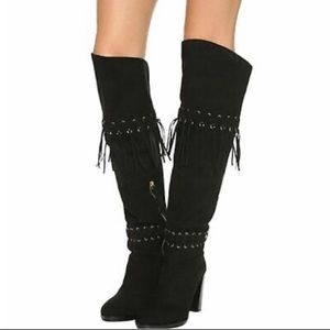 REBECCA MINKOFF “BARDOT” OTK BOOTS